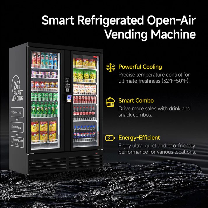 Ultra 1200 Large Capacity Smart Vending Machine - Image 3