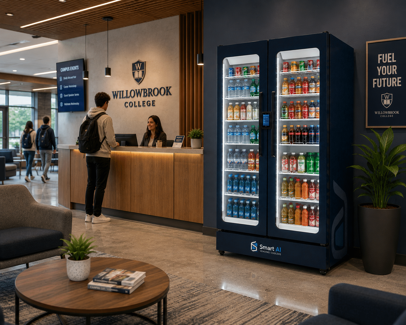 SandStar SRK2 Double-Door AI Smart Vending Machine - Image 4