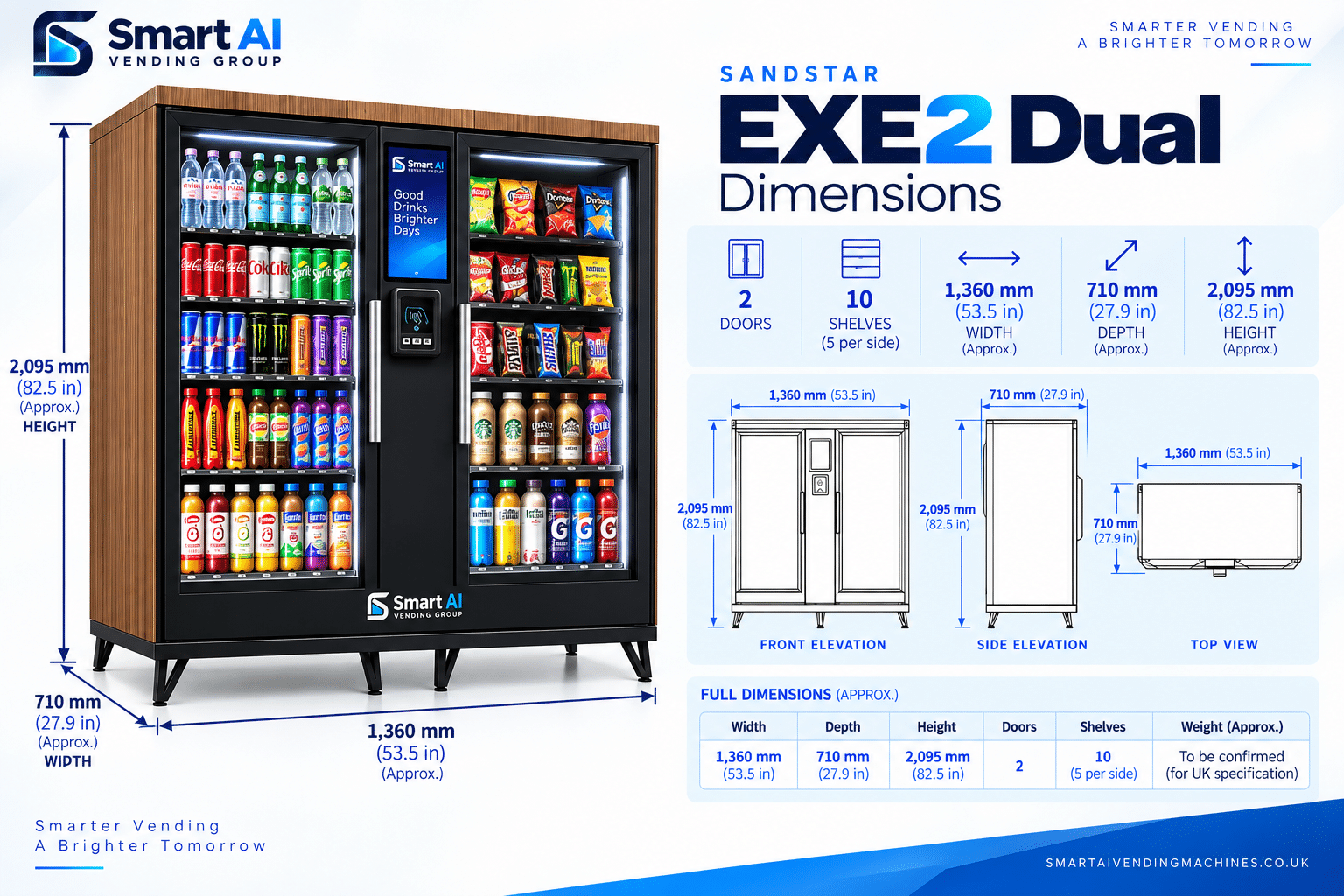 SandStar EXE2 Dual-Climate AI Retail Kiosk - Image 3