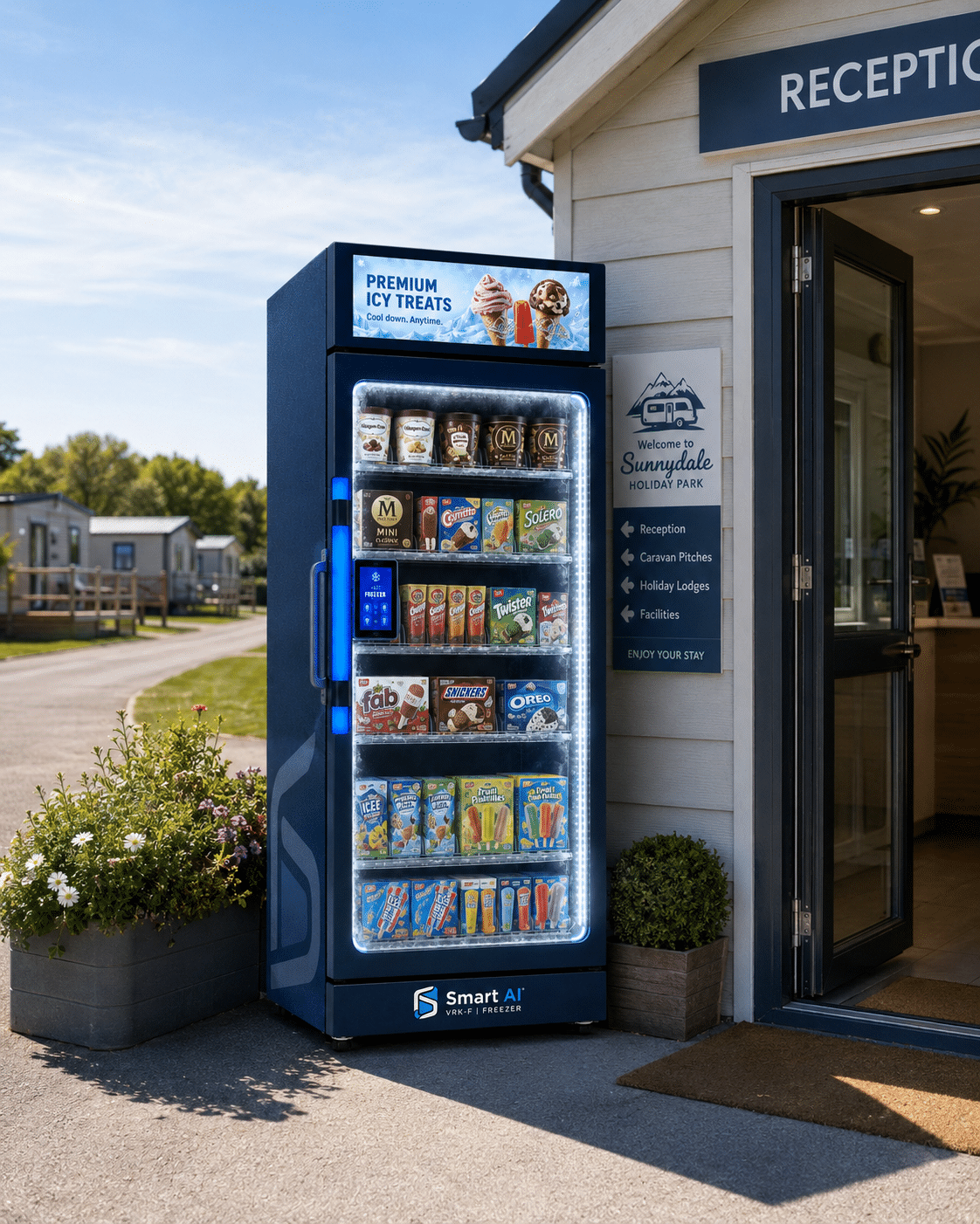 SandStar VRK Freezer AI Retail Kiosk - Image 4