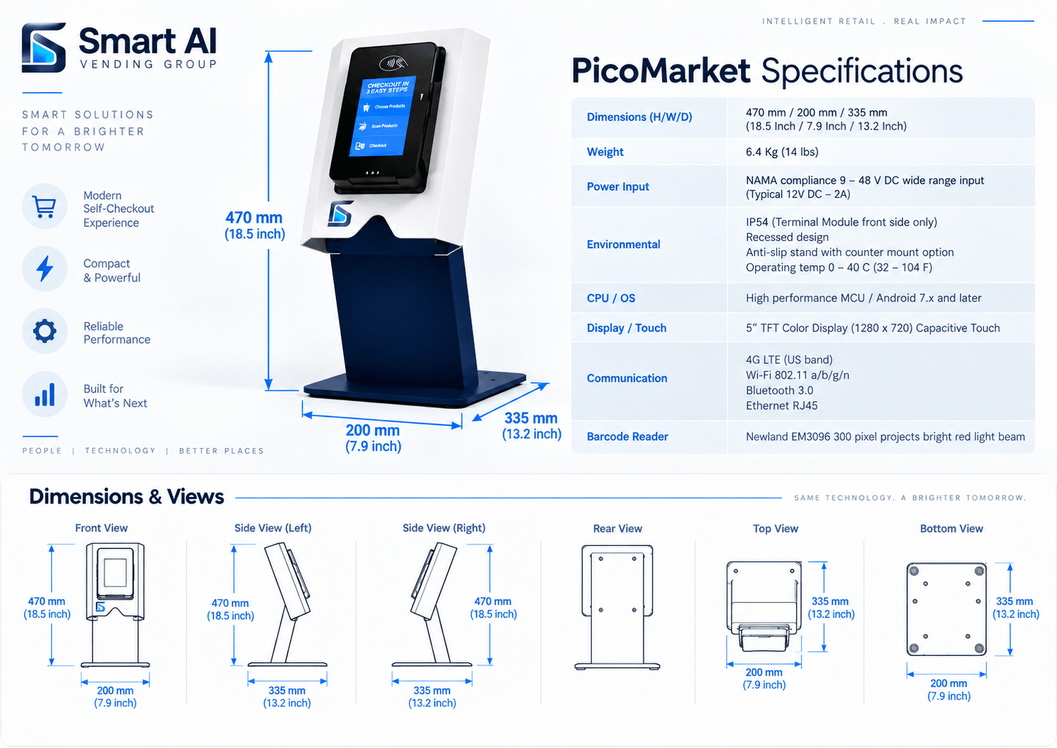 365 PicoMarket Cashless Micro Market Kiosk - Image 3